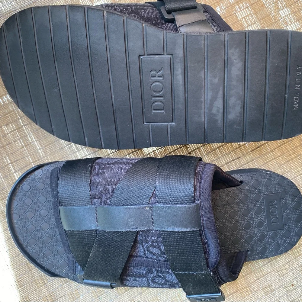 Dior alpha Black Sandals - Picture 7 of 9